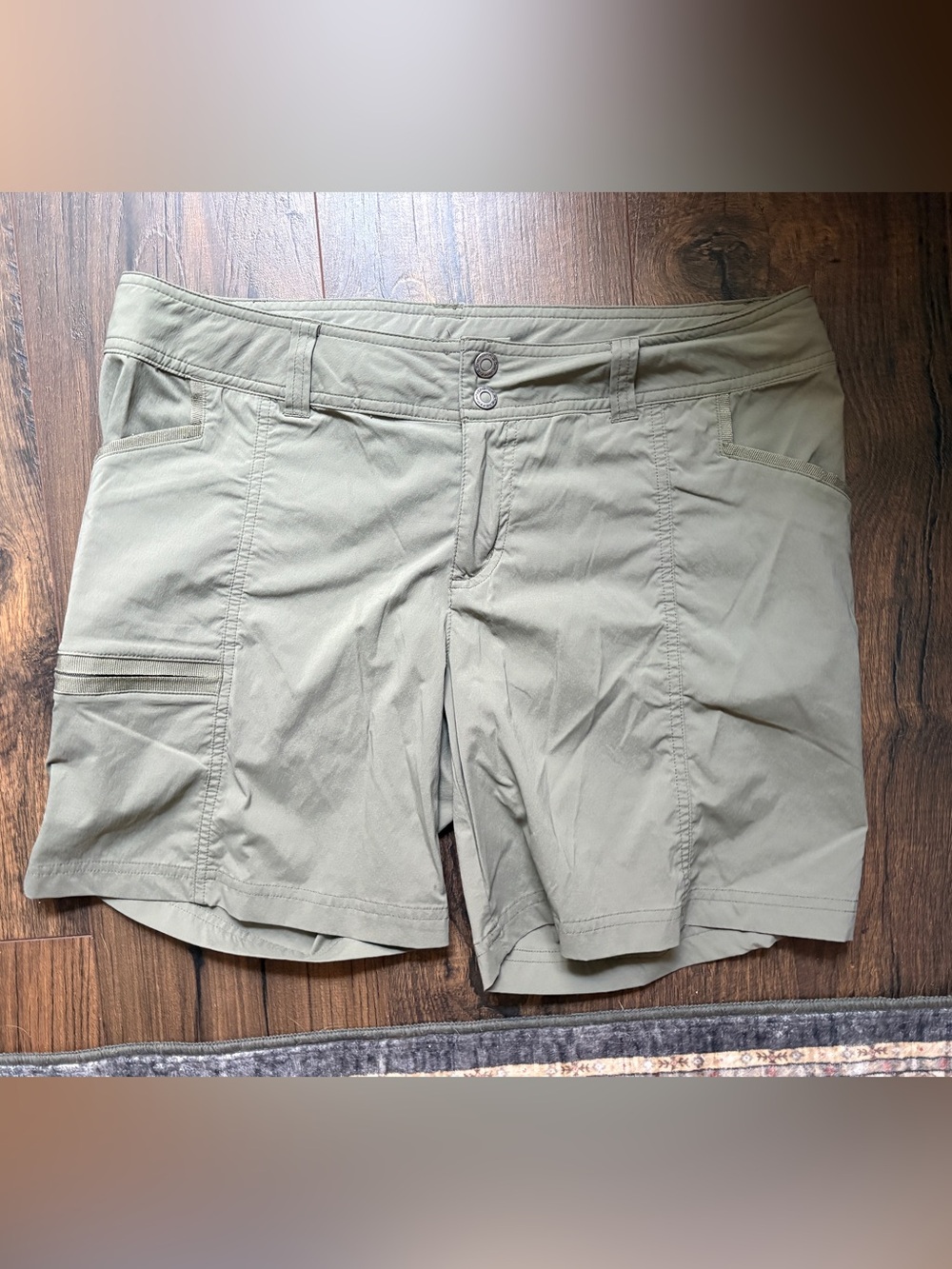 ExOfficio Women's Olive Green Outdoor Shorts
